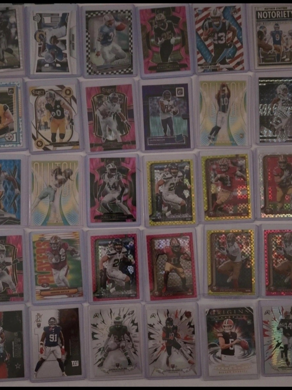 Mixed Football Rookie and Insert Card Collection - Multicolor - Picture 2 of 10